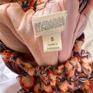 Gymboree girls size 5 floral dress. Lining 100% cotton